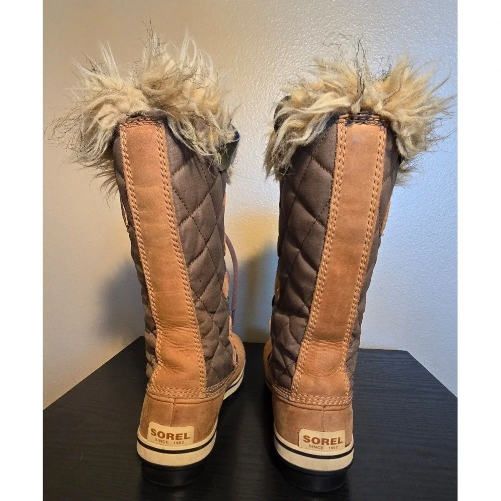 Sorel Tofino II Waterproof Winter Boots Womens Size 8‎ Camel Leather